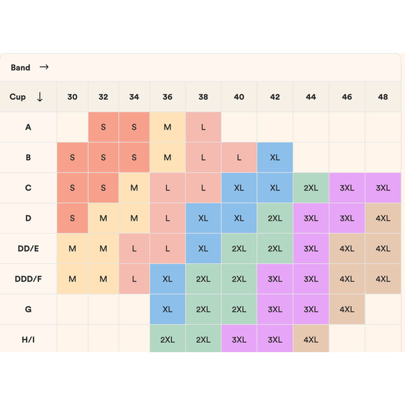 Truekind Womens Supportive Comfort Wireless Shaping Bra Sz L Chai - Picture 8 of 8